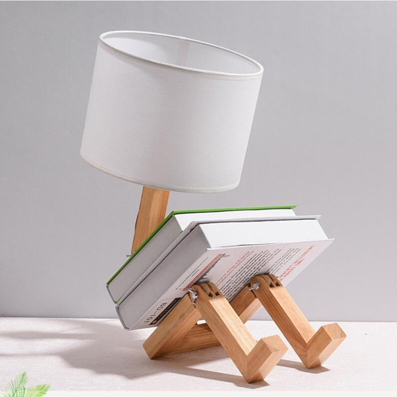 Thinker Tre roboter Moderne Nattlampe | Luvikno