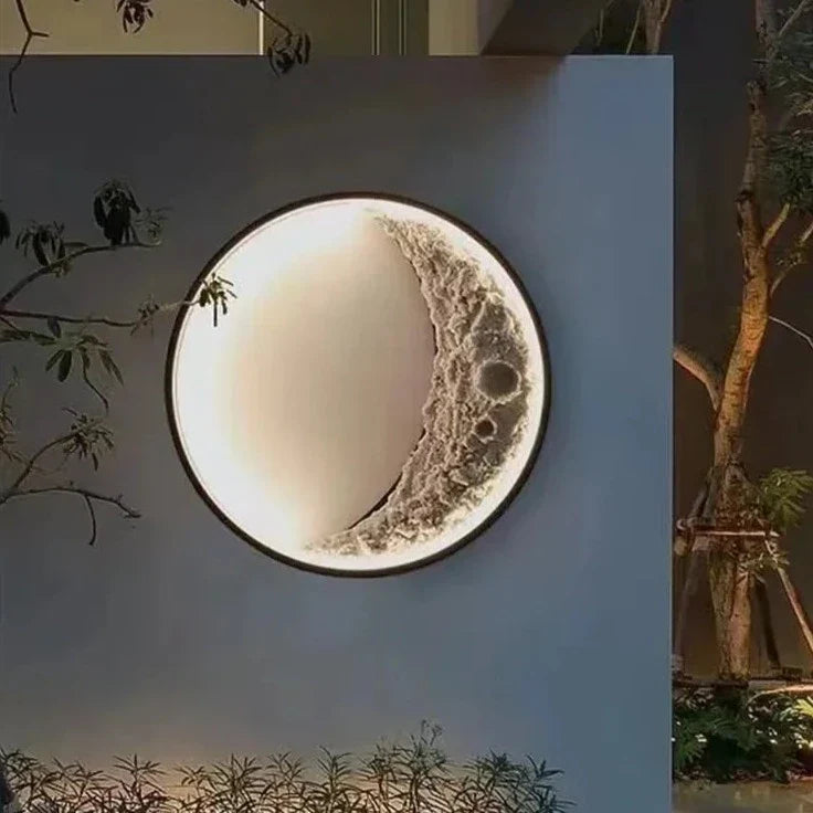 Crescent Moon Vegglampe Luvikno
