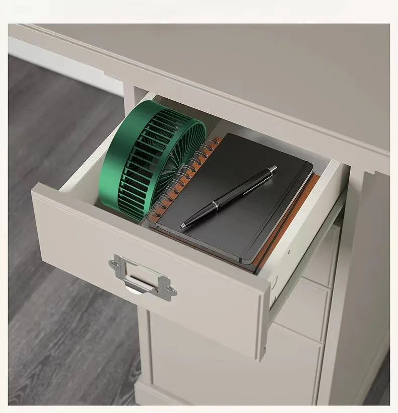 Bærbar 6-tommers stativvifte | Sammenleggbar teleskopisk gulv/USB | Oppladbart batteri | 3 hastigheter, super stille, justerbar høyde | Luvikno
