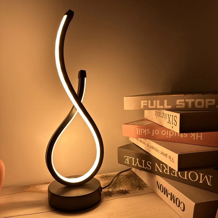 Farget LED Ambient Lampe Luvikno