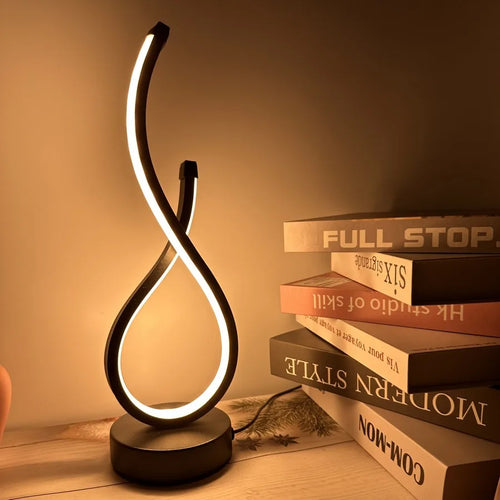 Farget LED Ambient Lampe Luvikno