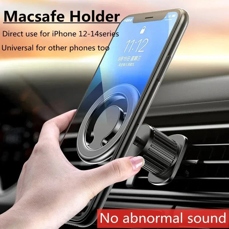 Luvikno | MagnoGrip AutoMount Magnetisk Telefonholder for Bil | 360° Rotasjonsbar | Sterkt Hold for iPhone, Samsung & Co.