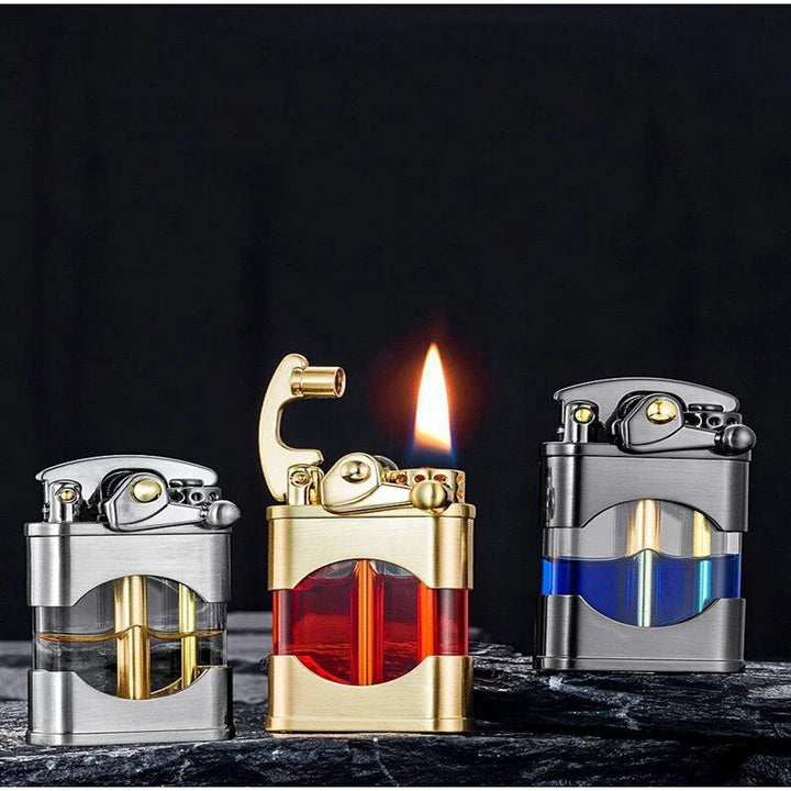 Elegant Retro Slim Metal Lighter | Luvikno