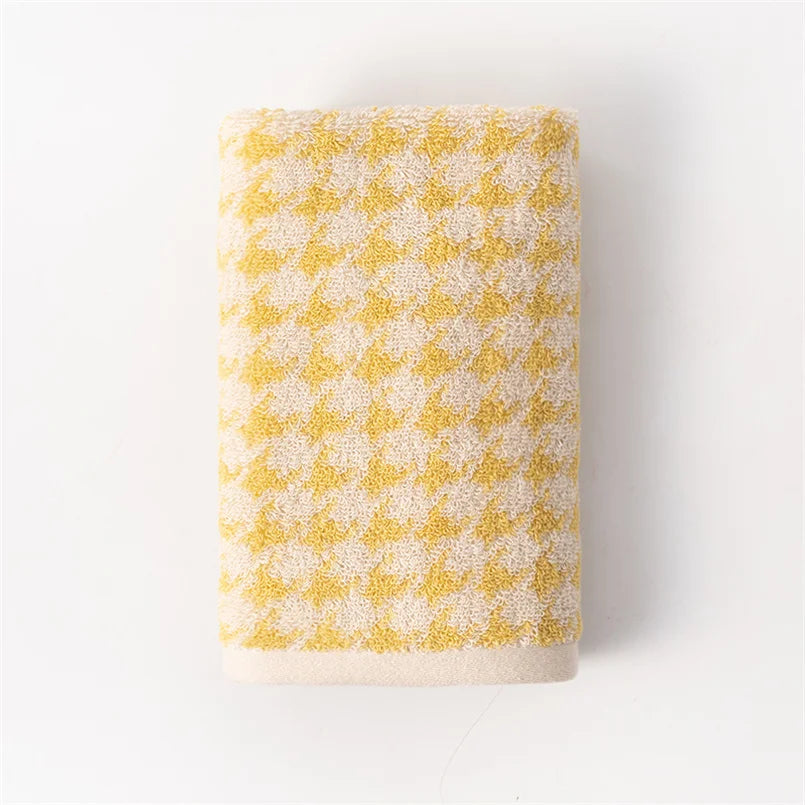HoundLuxe Vintage Houndstooth Bomull Ansiktsklut Luvikno