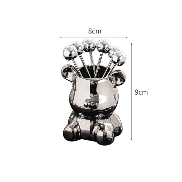 Nordic Tiny Bear Food Fruit Holder | Luvikno