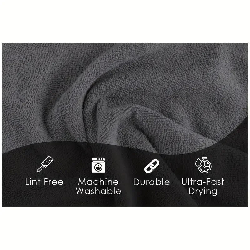 CleanPro 5 Delt sett Mikrofiber Rengjøringskluter Luvikno