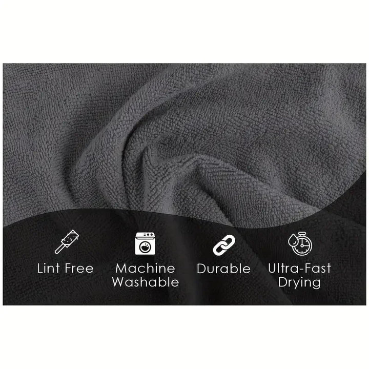 CleanPro 5 Delt sett Mikrofiber Rengjøringskluter Luvikno