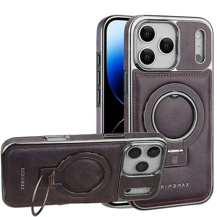 Luvikno | Norvex | Luxe Lær iPhone Etui Premium Beskyttelse og Stil