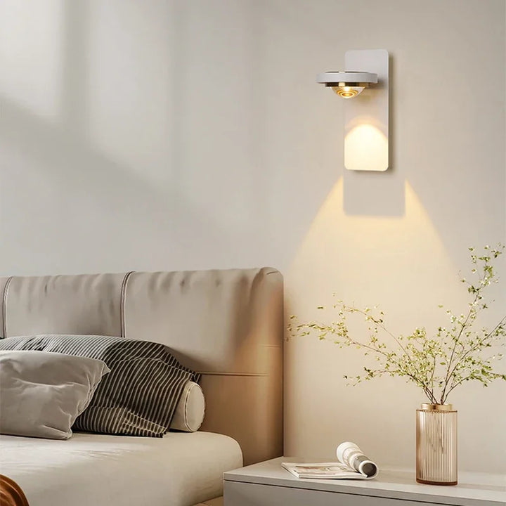 BrightTurn – Justerbar LED Vegglampe for Ethvert Rom Luvikno