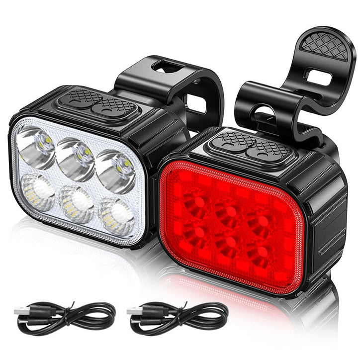 LED Sykkellys for Natt Sikkerhet Luvikno