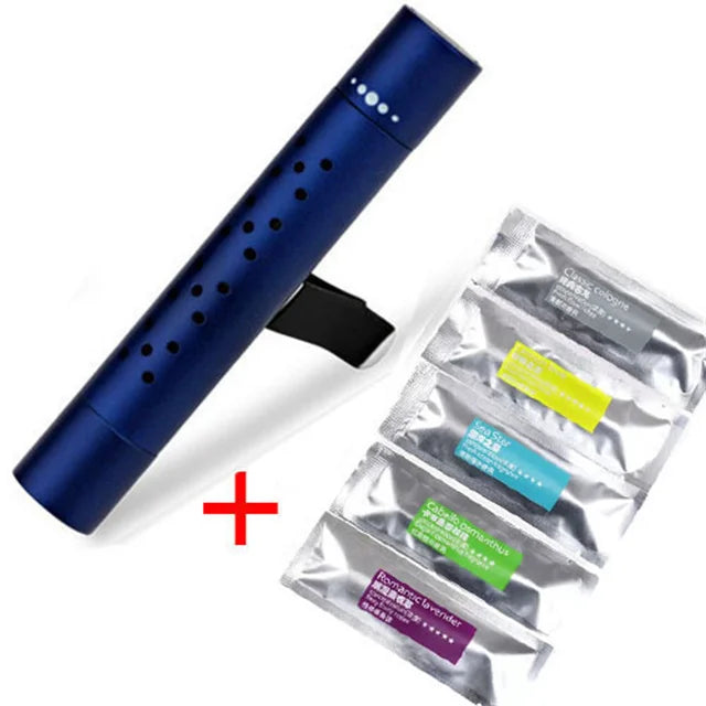 Luvikno | AROMOVA Bilparfyme Klips | Langvarig naturlig duft med essensielle oljer | Justerbar ventilklips | Ingen lekkasje | For bil- og romluft