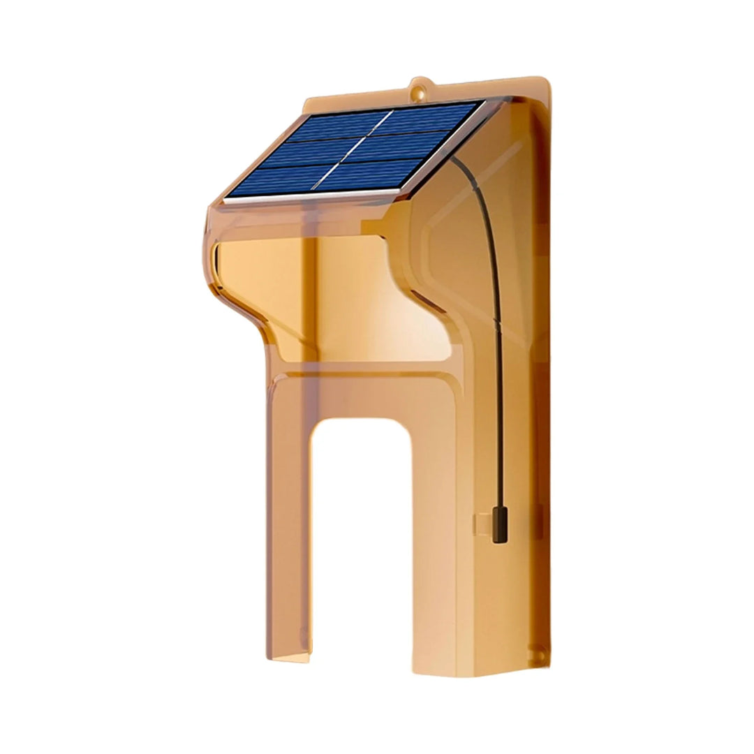 Luvikno | SecuraSun DoorCam Trådløs HD Video Dørklokke med Solenergilading og Wi-Fi | IP65 Vanntett