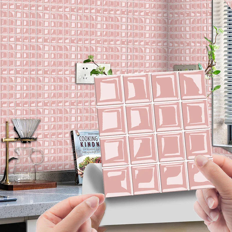 DecoMosaic 3D Mosaikkveggflisetiketter Luvikno