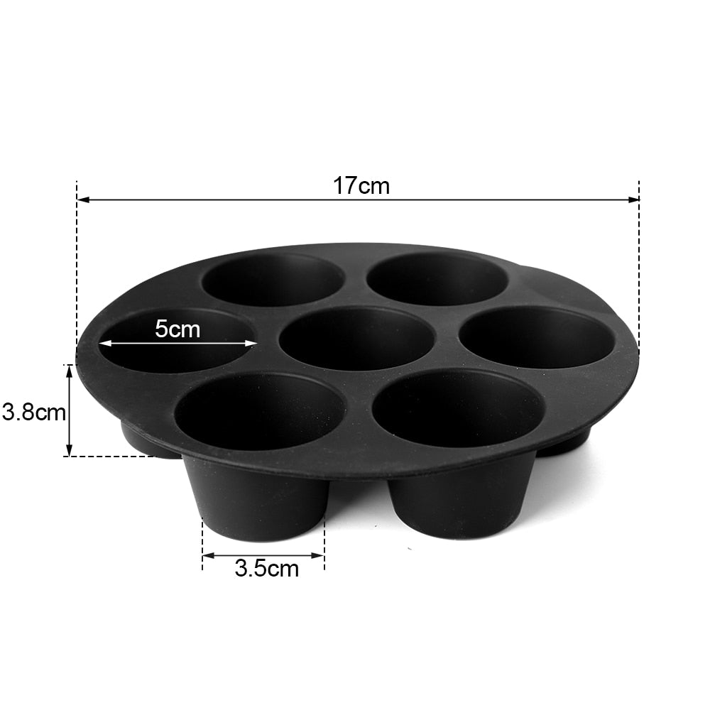 AirFryer BakeMaster - Muffinsform for Enkel Baking Luvikno