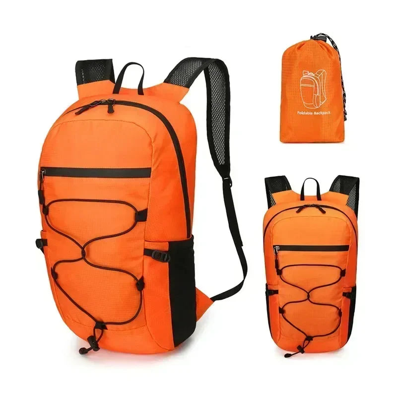 Luvikno | Utendørs Ryggsekk PackLite 20 L | Ultralett & Vanntett | Sammenleggbar for Reise & Fotturer