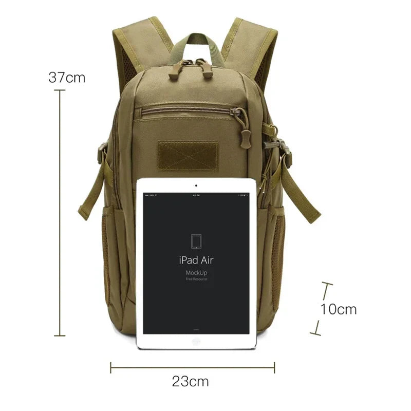 Luvikno | Explorer 20L Taktisk Ryggsekk - Robust og Lett for Utendørs