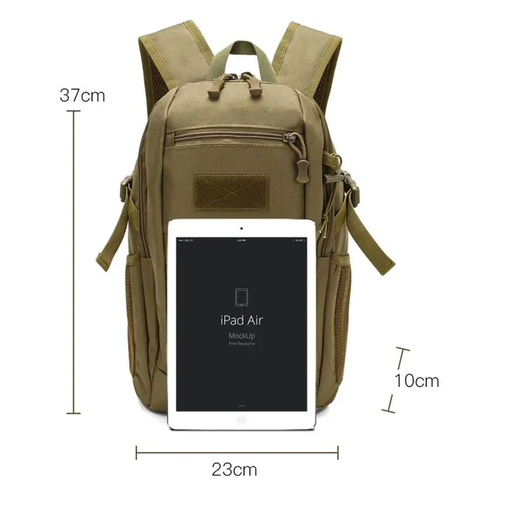 Luvikno | Explorer 20L Taktisk Ryggsekk - Robust og Lett for Utendørs