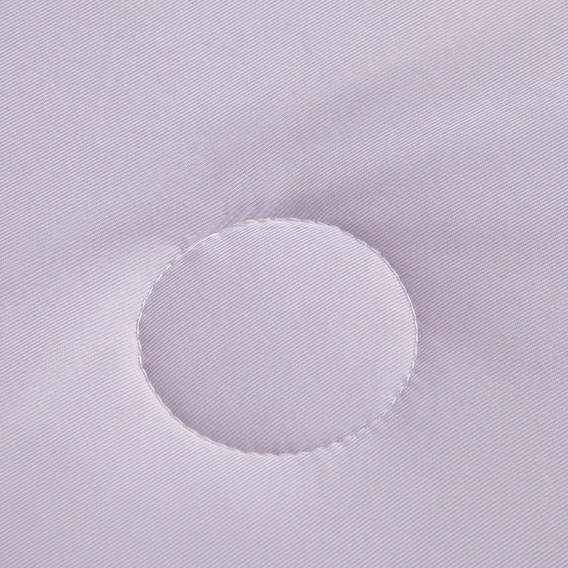 Air Condition Sommer Komforter — Ren Farge Is Silke Kjøleteppe, Lett & Glatt Twin/King Størrelse Quilt | Luvikno