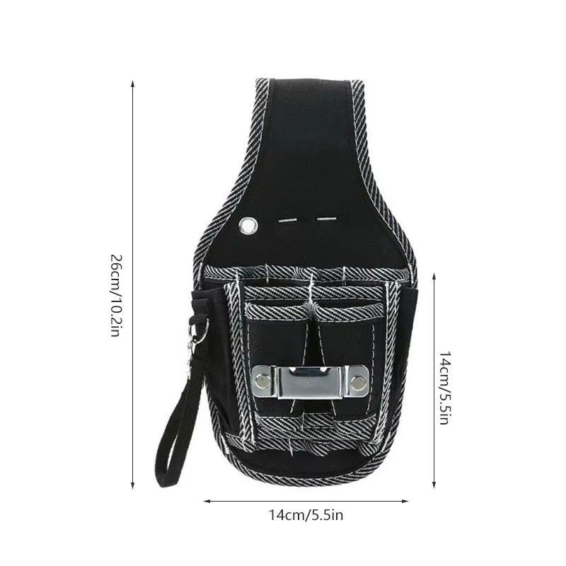 Ultimate Electrician's Tool Belt - Holdbar Nylon Livsorganisator for Profesjonelle Luvikno