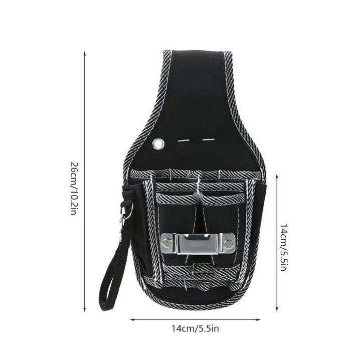 Ultimate Electrician's Tool Belt - Holdbar Nylon Livsorganisator for Profesjonelle Luvikno