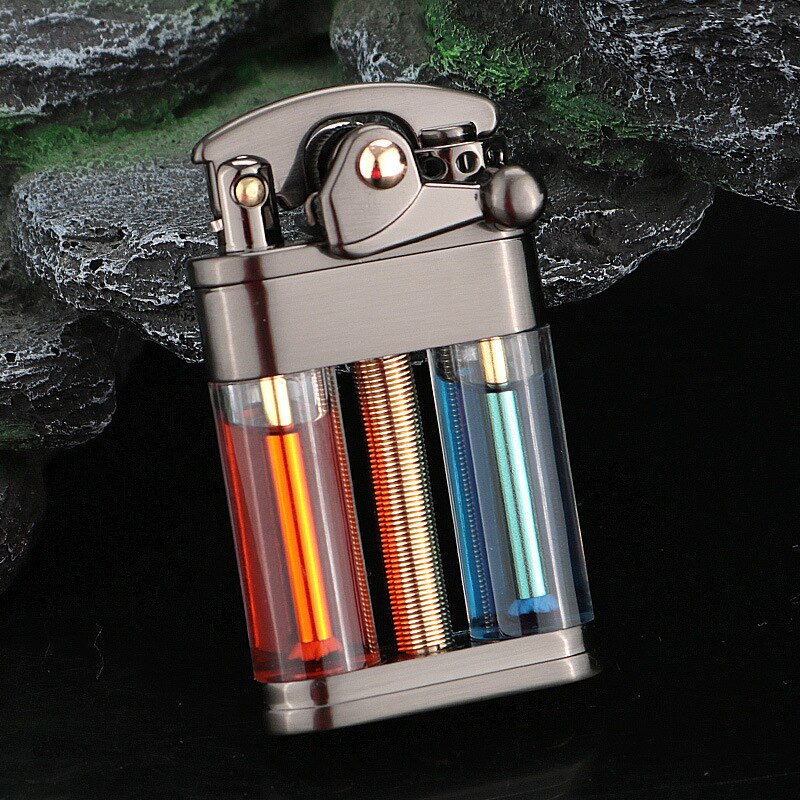 Elegant Retro Slim Metal Lighter | Luvikno