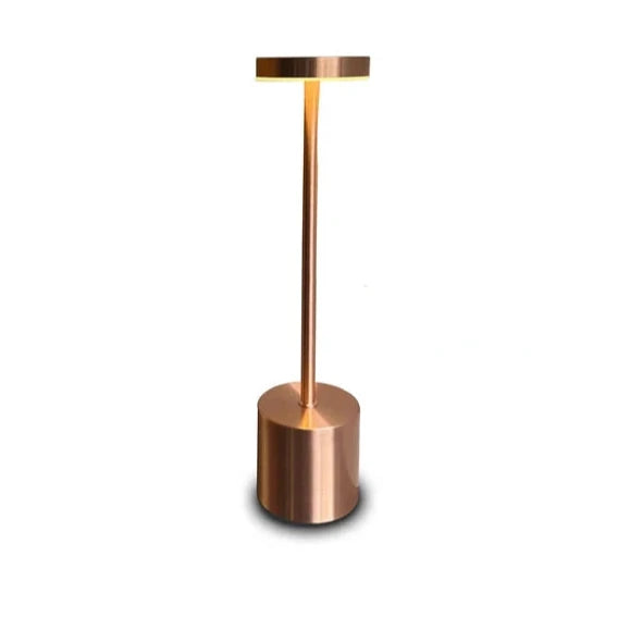 Luvikno | Klassisk trådløs lampe - Berøringssensor LED skrivebordslampe med 3 justerbare fargetemperaturer