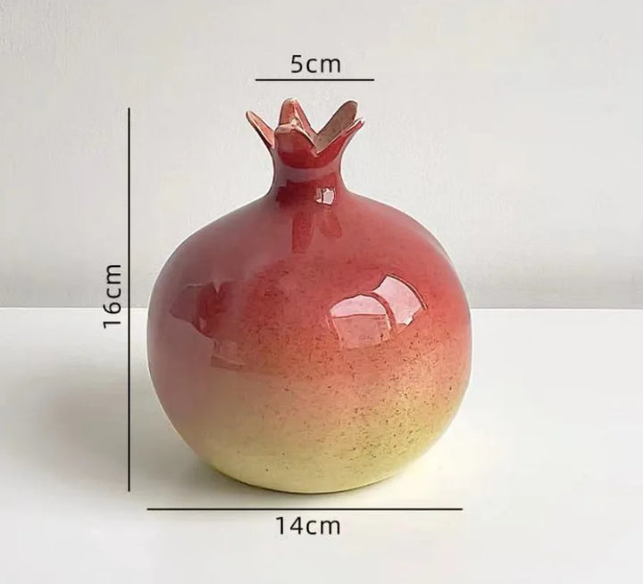 Keramisk Granateple Vase | Luvikno