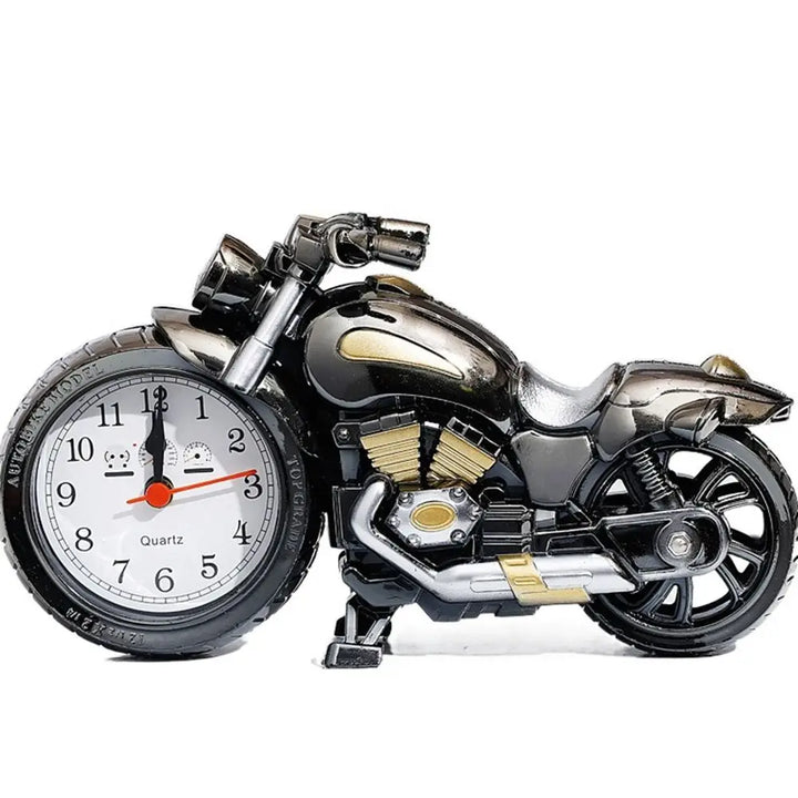 Vintage Motorcycle Bedside Alarm Clock | Luvikno