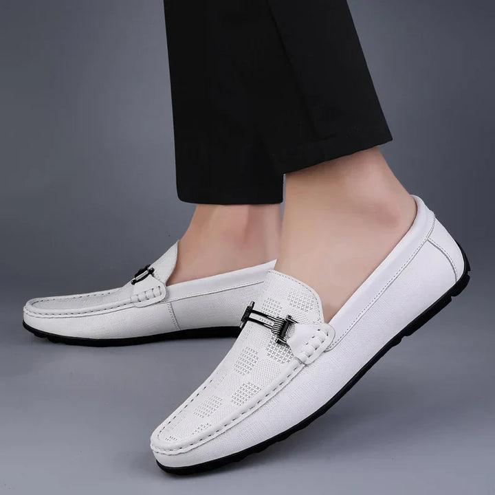 Luvik | Miesten loafers aidosta nahasta