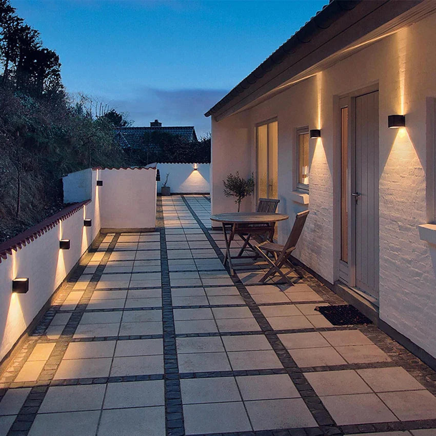 Utendørs LED-vegglampe | Luvikno