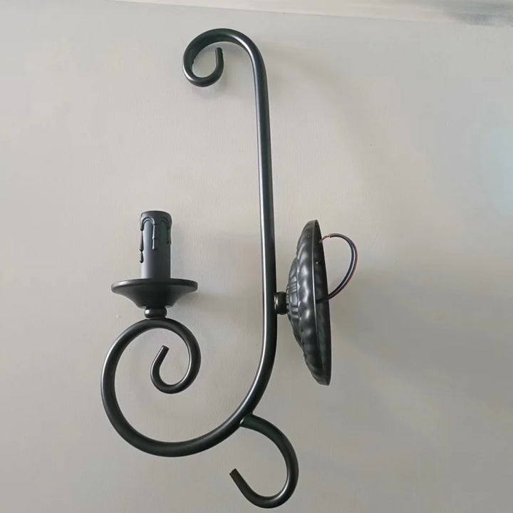 LuminousEra - Elegant Industriell Vegglampe for Soverom Luvikno