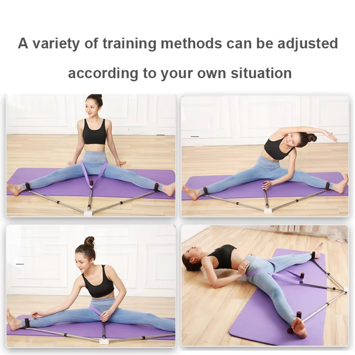 Justerbar 3 Bar Beinstrekker for Hjemmet Fleksibilitet Yoga og Danse Trening Luvikno