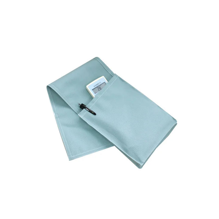 Luvikno | Restivo Seng Organizer laget av bomull-linn | Hengende oppbevaring med lommer | For fjernkontroller, bøker og tilbehør – ca. 30×20×10 cm