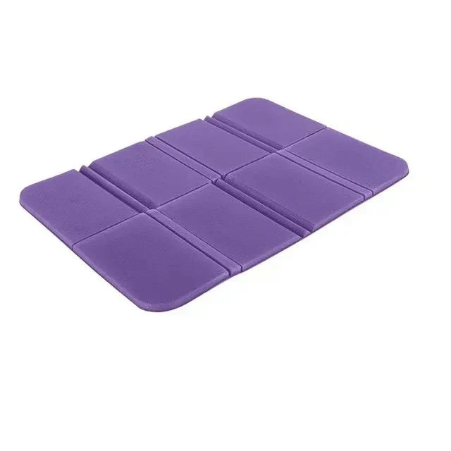Luvikno | Campingsete Matte | Ultra Lett & Vanntett | Sammenleggbar & Isolerende | TrekMoll XPE