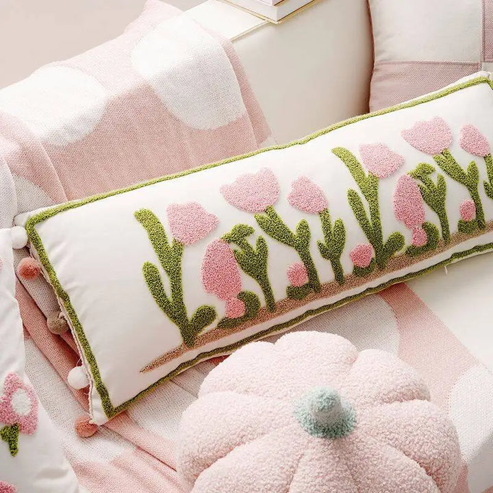 Pink Blossom Puffer Putetrekk | Luvikno