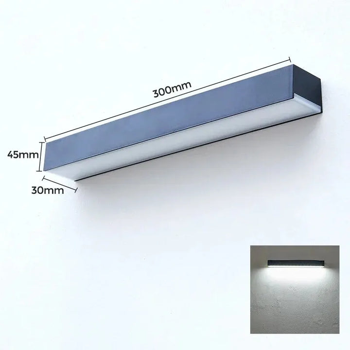 Luvikno | Solcelle Vegglampe Solavella | 16 LED-lamper | Super Lys & Vanntett | For Hage, Balkong & Husvegg | Varm & Kald Hvit