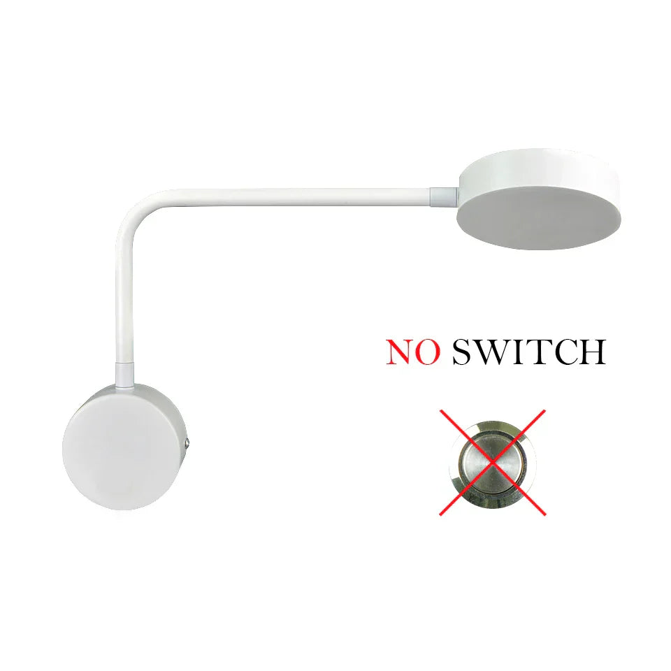 NordicGlow - Justerbar LED Vegglampe for Moderne Interiør Luvikno
