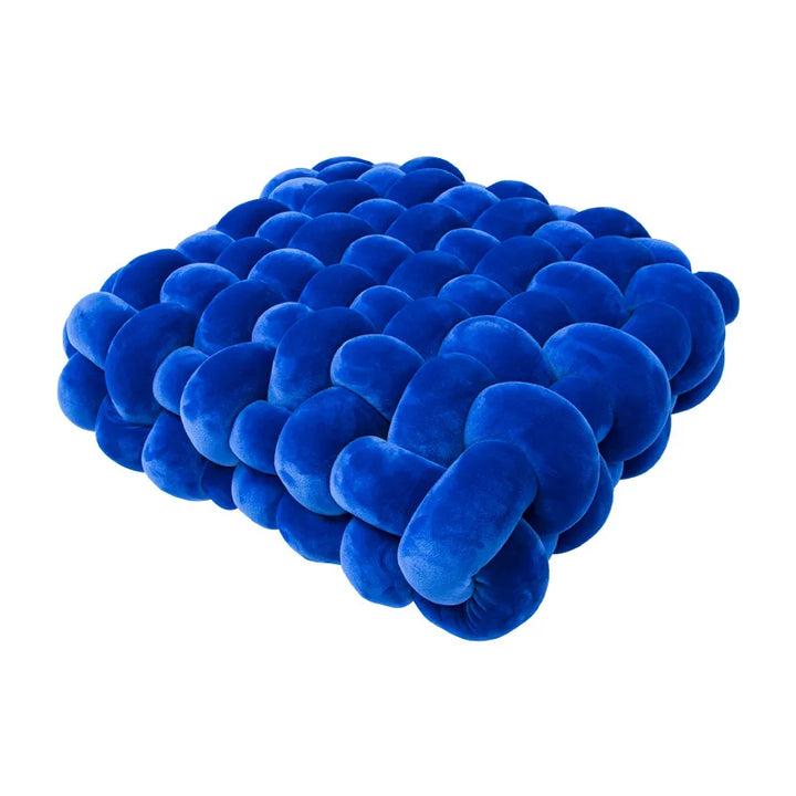 Chunky Woven Knot Cushion | Luvikno