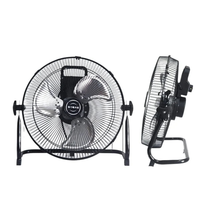 Industriell Gulvvifte – 8-hastigheter 130° Svingende Workshop Blåser, Stille 45dB Turbo Motor med Overopphetingsbeskyttelse | Luvikno