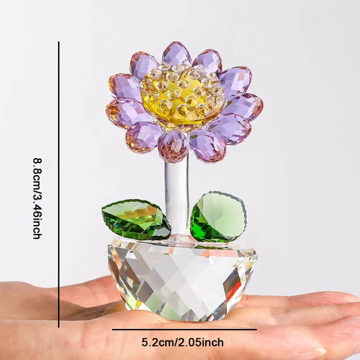 Crystal Glass Solsikke | Luvikno