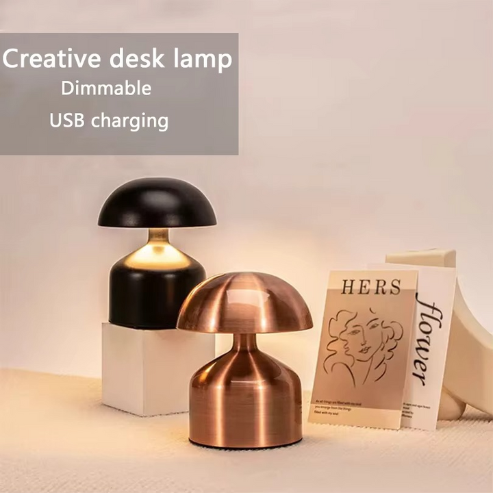 Allsidig LED Berørings Nattbordlampe - 3-Farge Dimmbar Nattlys Luvikno