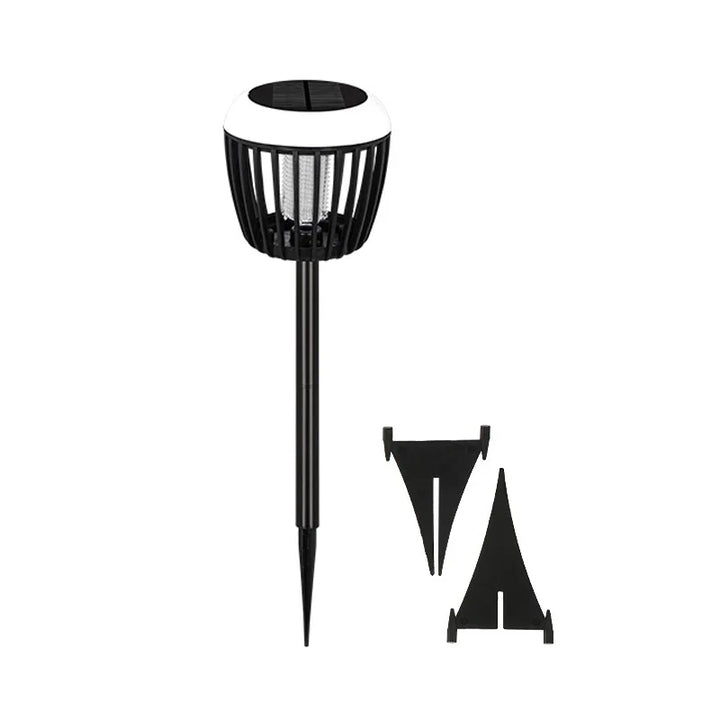 Luvikno | SolGuardia Sol Insektlampe | Intelligent Lyskontroll | Anti-Myg med UV Lys & Høyt Spenningsnett | For Hage & Camping