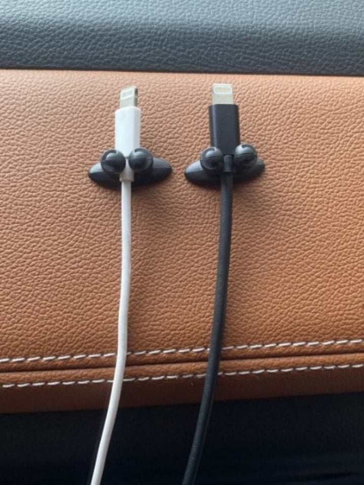 ChargeTidy Kleshengere - Lader Kabel Organisatorer (5 Stykker) Luvikno