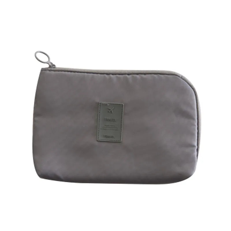 Luvikno | Tech Bag Kabelveske Vanntett | Elektronikk Organisator for Reise | Kompakt & Holdbar | Nylon 23x15cm
