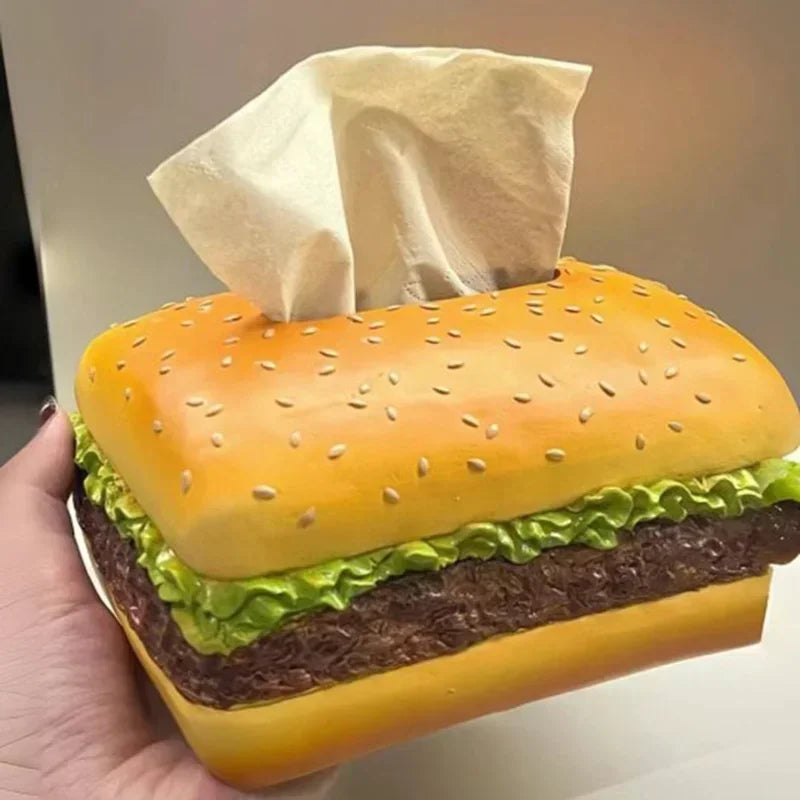 Hamburger Creative Tissue Holder | Luvikno