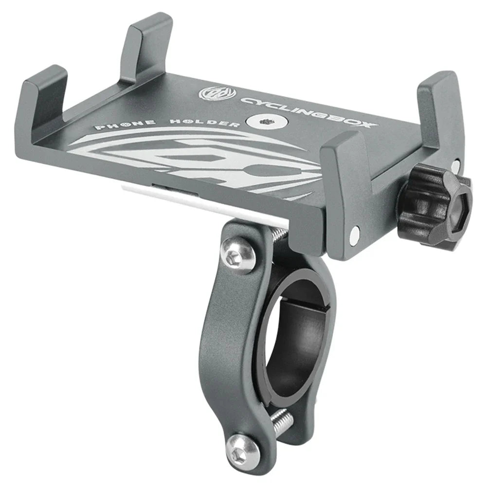 Luvikno | Sykkel Telefonholder RideGrip 360 Pro | 360° Roterbar | Aluminium Legering | Støtbestandig & Sikker | For Sykkel, Motorsykkel & E-Scooter