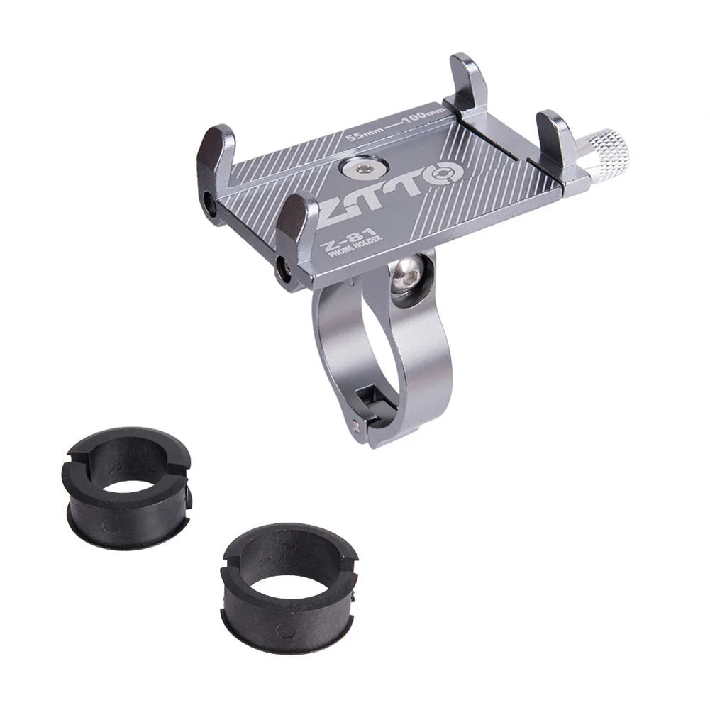 Luvikno | Sykkel Telefonholder RideGrip 360 Pro | 360° Roterbar | Aluminium Legering | Støtbestandig & Sikker | For Sykkel, Motorsykkel & E-Scooter