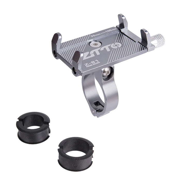 Luvikno | Sykkel Telefonholder RideGrip 360 Pro | 360° Roterbar | Aluminium Legering | Støtbestandig & Sikker | For Sykkel, Motorsykkel & E-Scooter