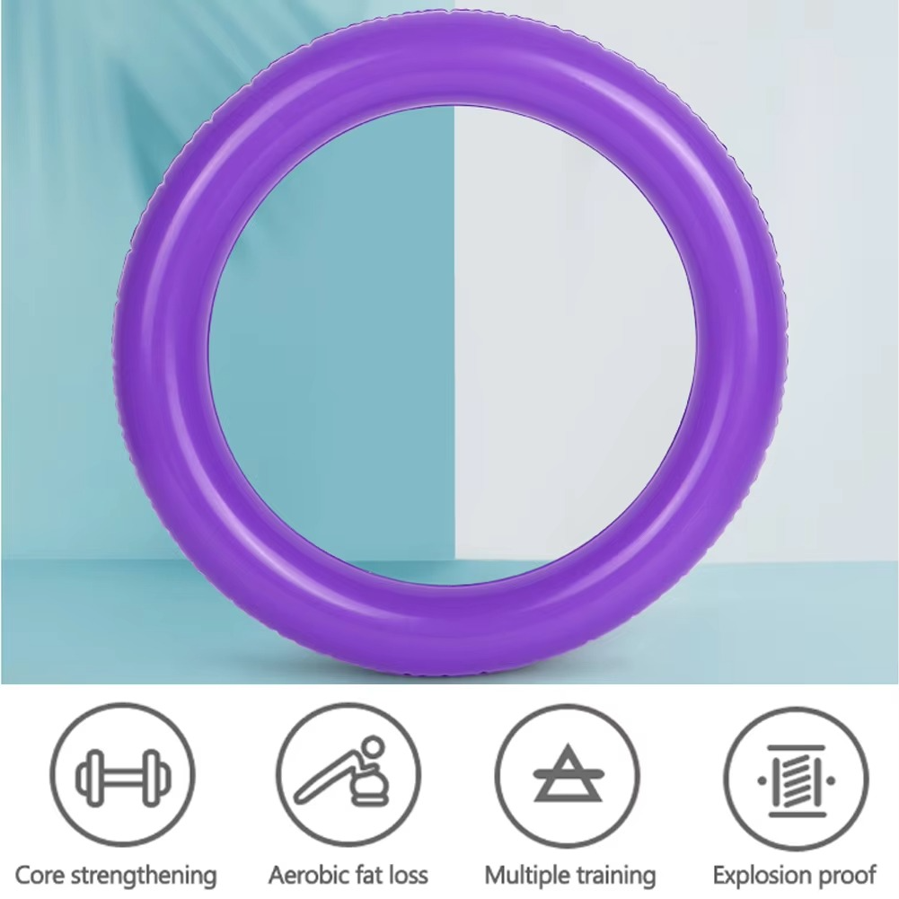 Ikke Gli PVC Yoga Ball Base for Stabilitet og Balansetrening Luvikno
