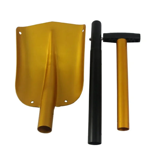Luvikno | Teleskopisk Snøspade FrostoX | Aluminium | Justerbar 63–82 cm | Lett & Holdbar